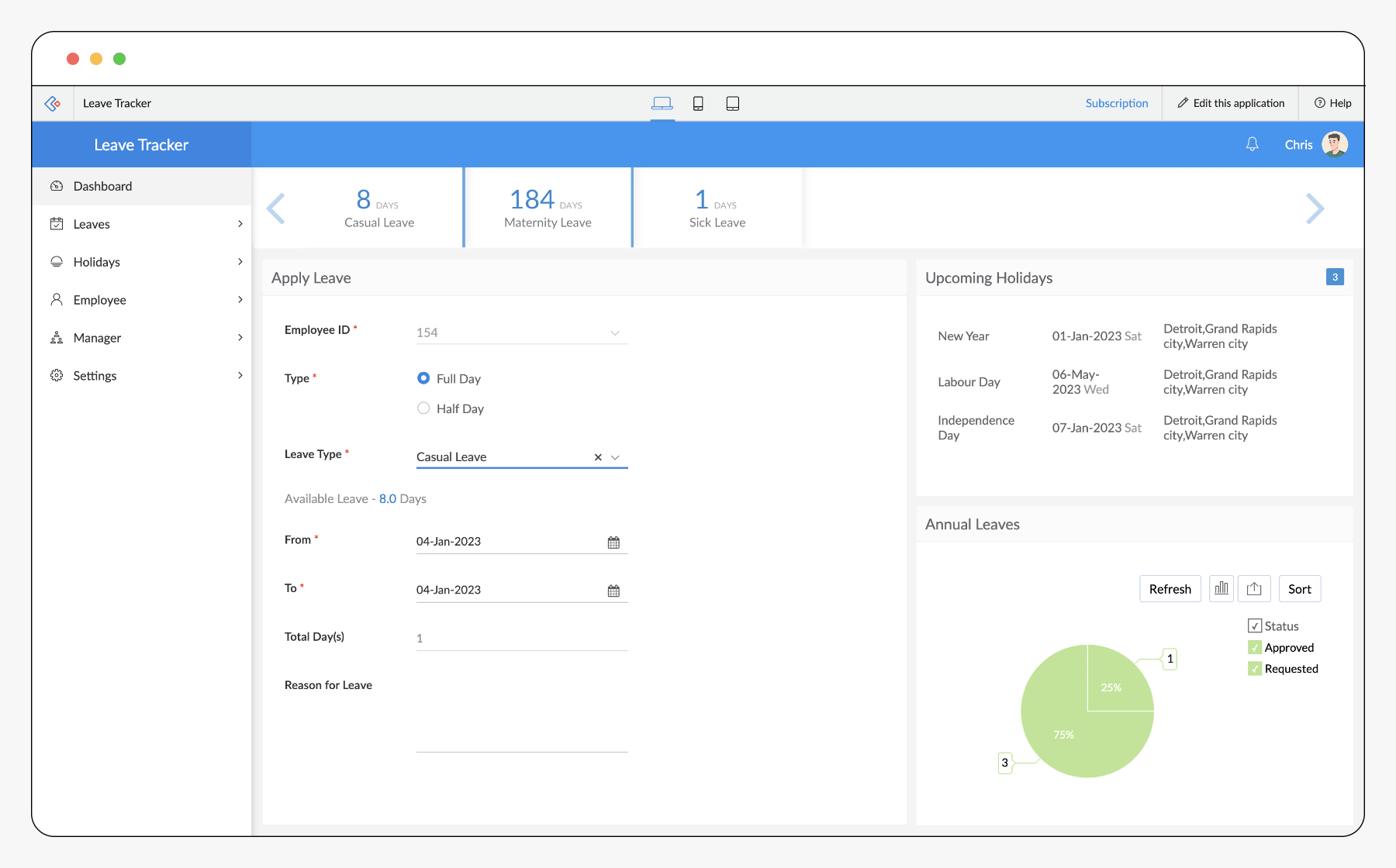 Zoho Payroll Leave Integration Oman